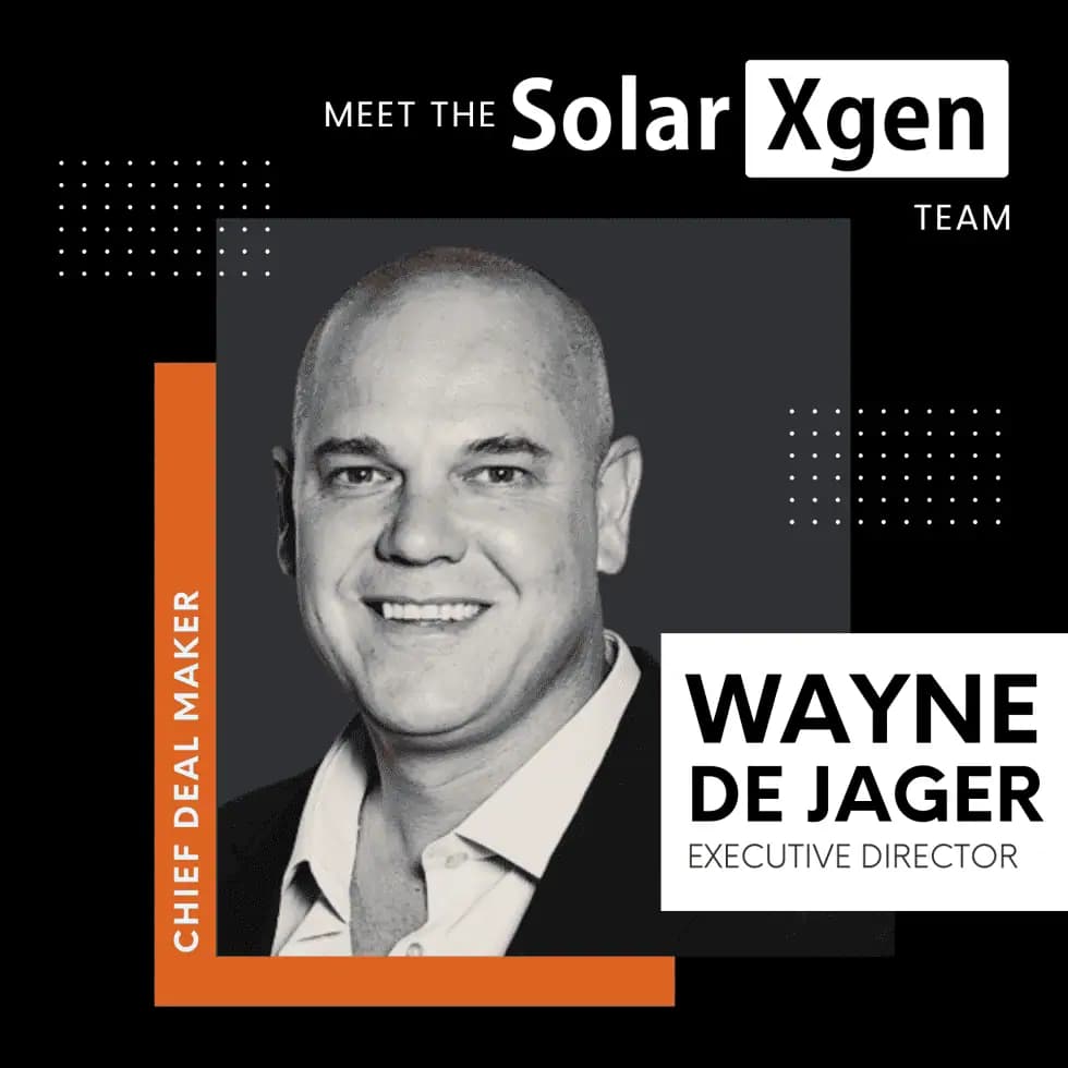 Portrait of Wayne de Jager